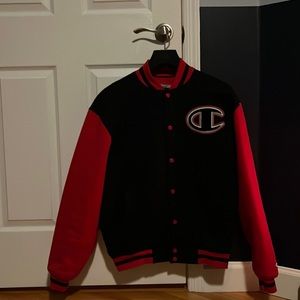 RARE CHAMPION VARSITY JACKET (MEDIUM)
